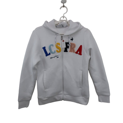le coq sportif(ルコックスポルティフ) パーカー 白 レディース M A