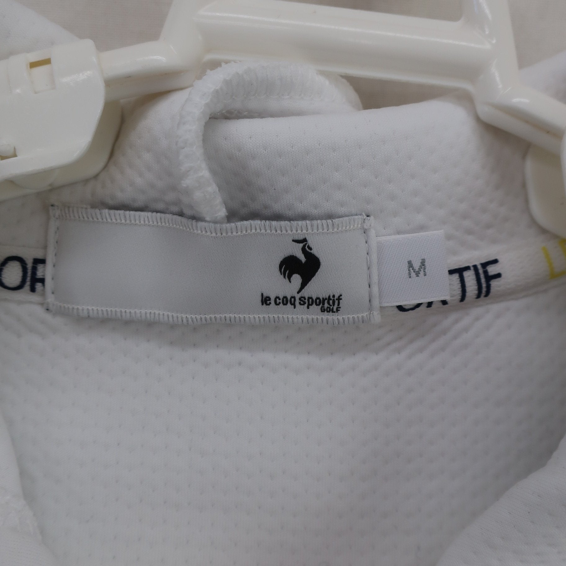 le coq sportif(ルコックスポルティフ) パーカー 白 レディース M A