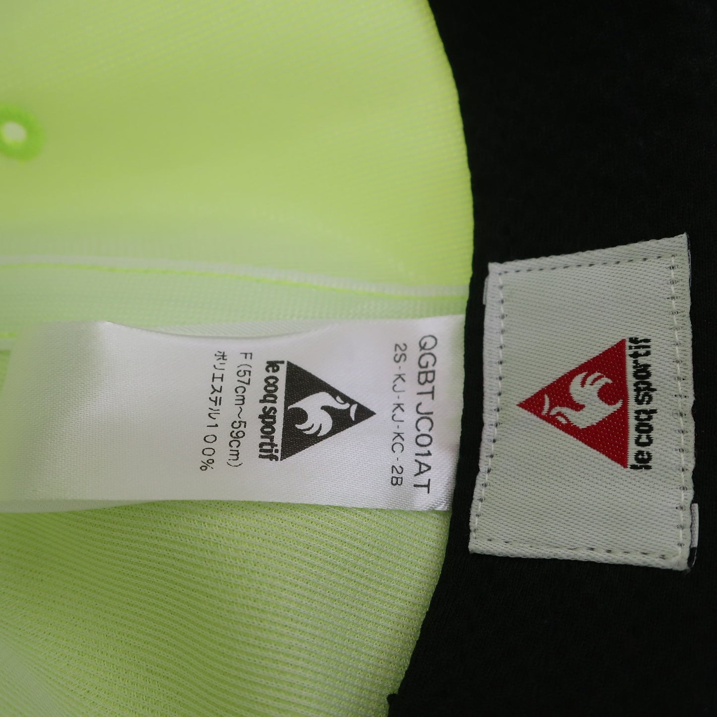 le coq sportif(ルコックスポルティフ) キャップ 蛍光イエロー レディース フリーサイズ B