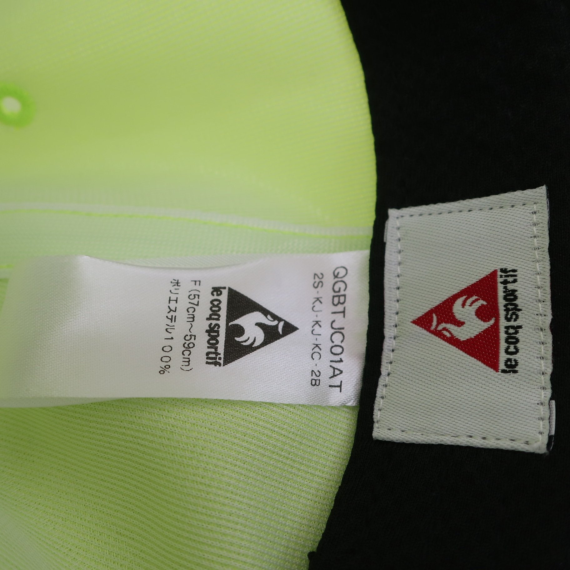 le coq sportif(ルコックスポルティフ) キャップ 蛍光イエロー レディース フリーサイズ B