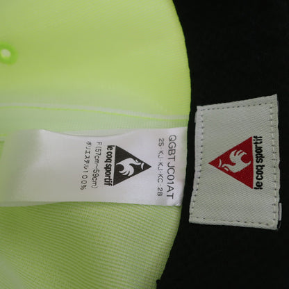 le coq sportif(ルコックスポルティフ) キャップ 蛍光イエロー レディース フリーサイズ B