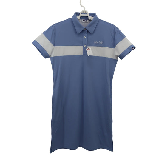 FILA GOLF(フィラゴルフ) ワンピース 水色白 レディース M A