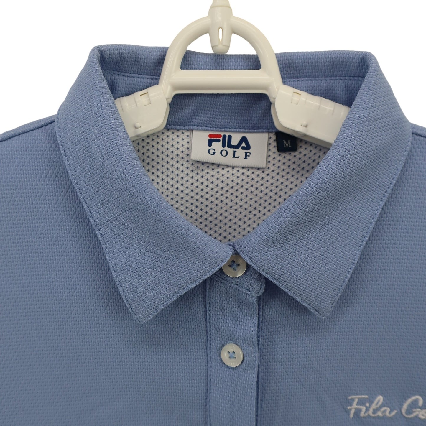 FILA GOLF(フィラゴルフ) ワンピース 水色白 レディース M A