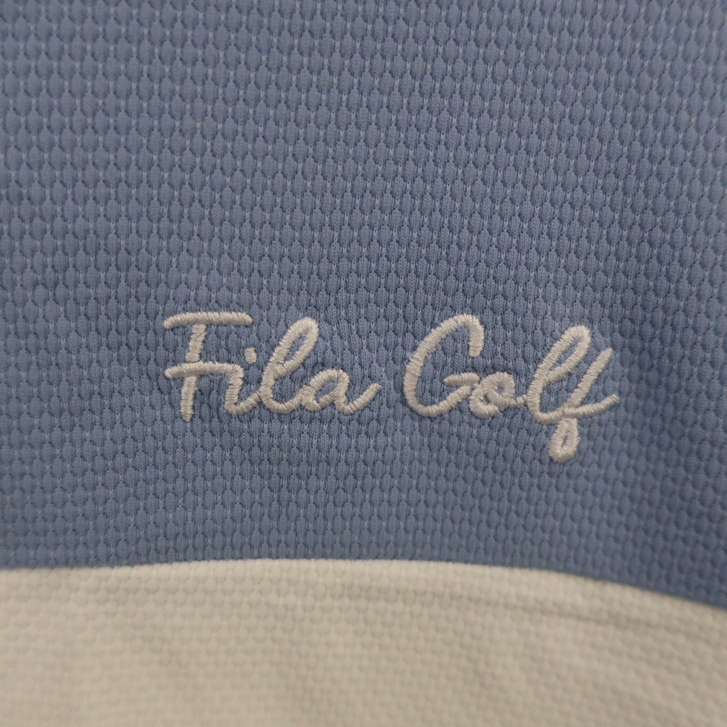 FILA GOLF(フィラゴルフ) ワンピース 水色白 レディース M A