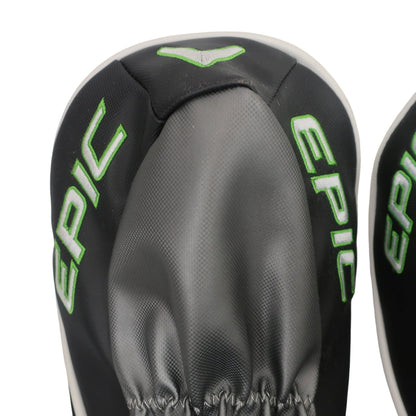 Callaway(キャロウェイ) ヘッドカバー3点セット 白黒黄緑 1W FW用×2 S
