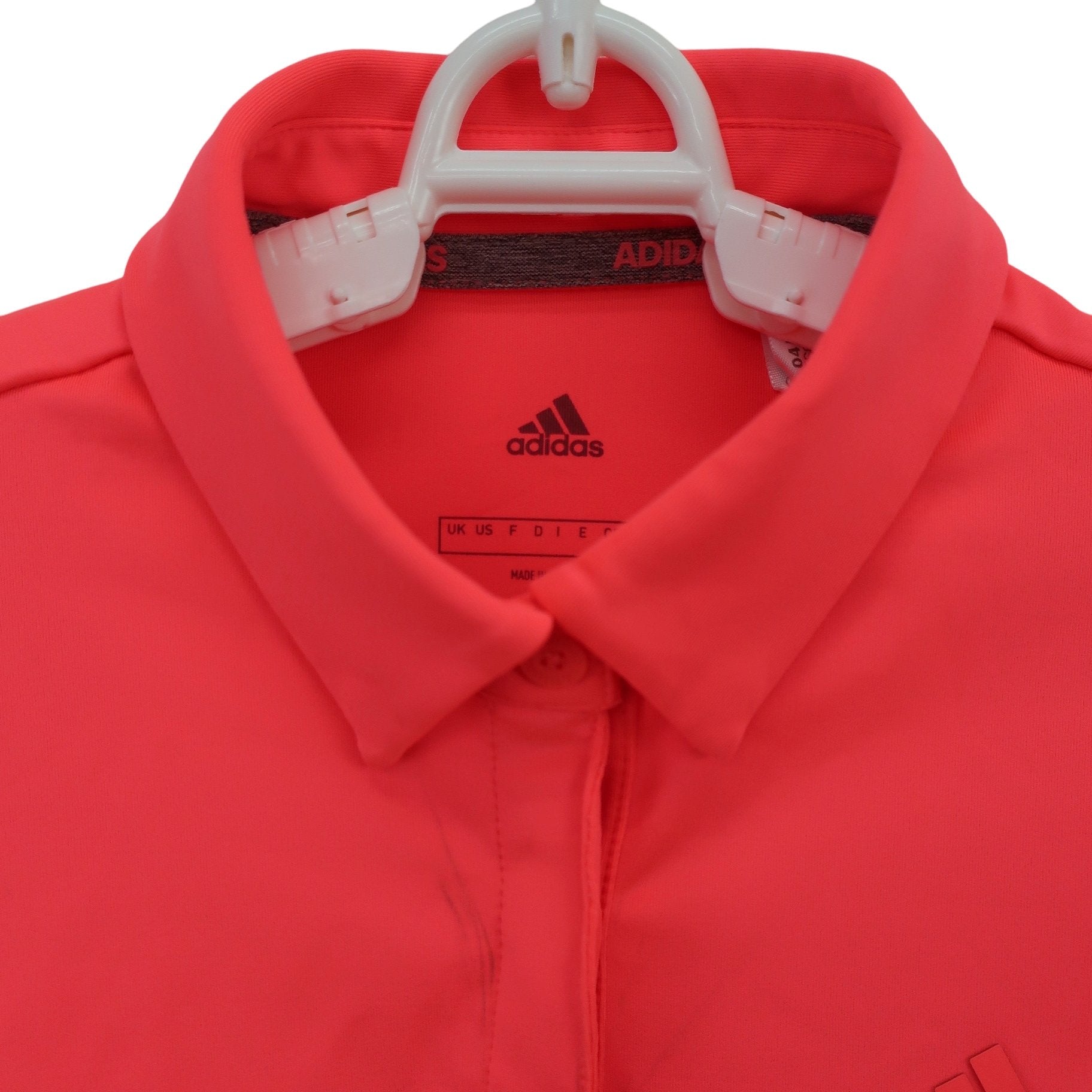 adidas(アディダス) 長袖ポロシャツ ピンク レディース M A