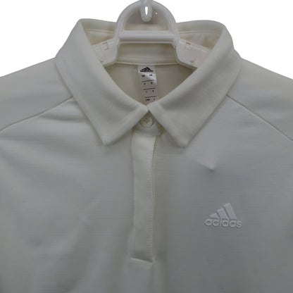 adidas(アディダス) 長袖ポロシャツ 白 レディース L N