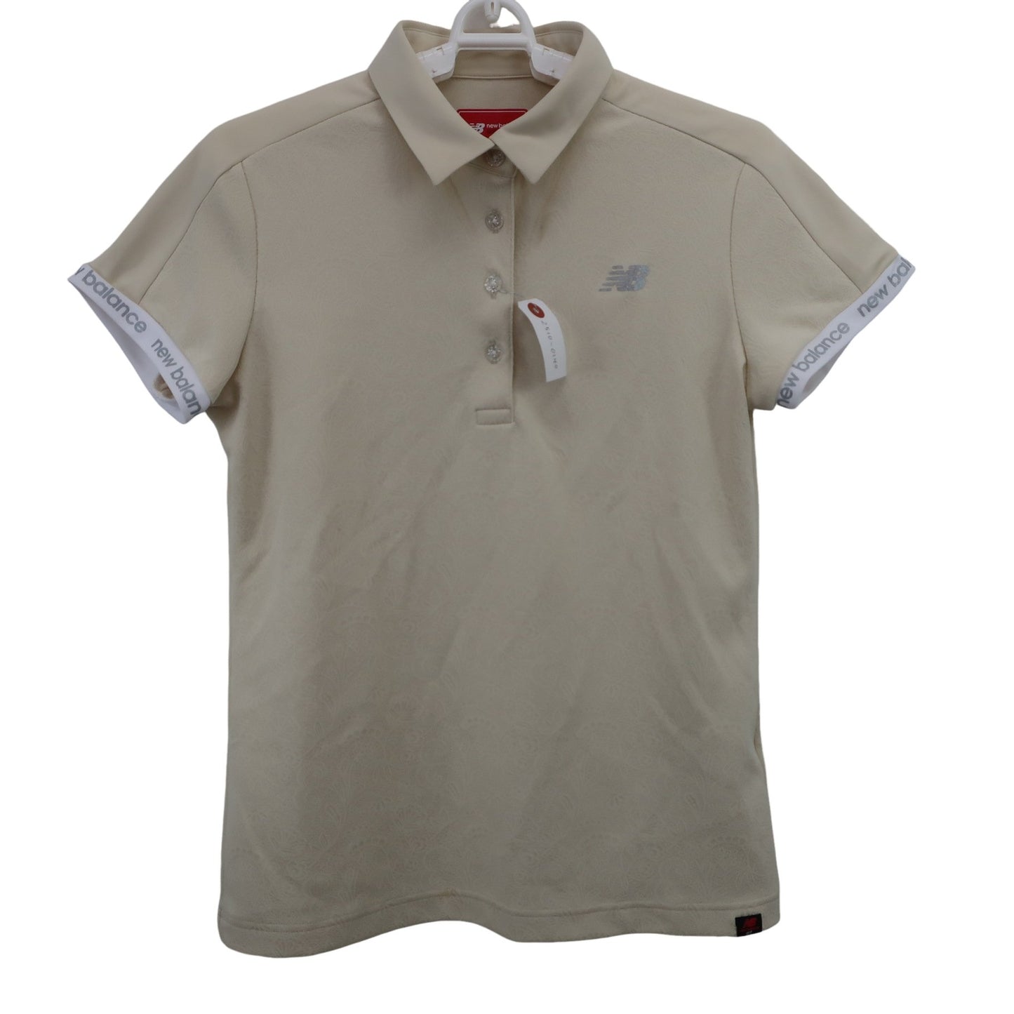 New Balance golf(ニューバランスゴルフ) ポロシャツ ベージュ総柄 レディース 1 012-3168501 A