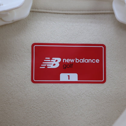 New Balance golf(ニューバランスゴルフ) ポロシャツ ベージュ総柄 レディース 1 012-3168501 A