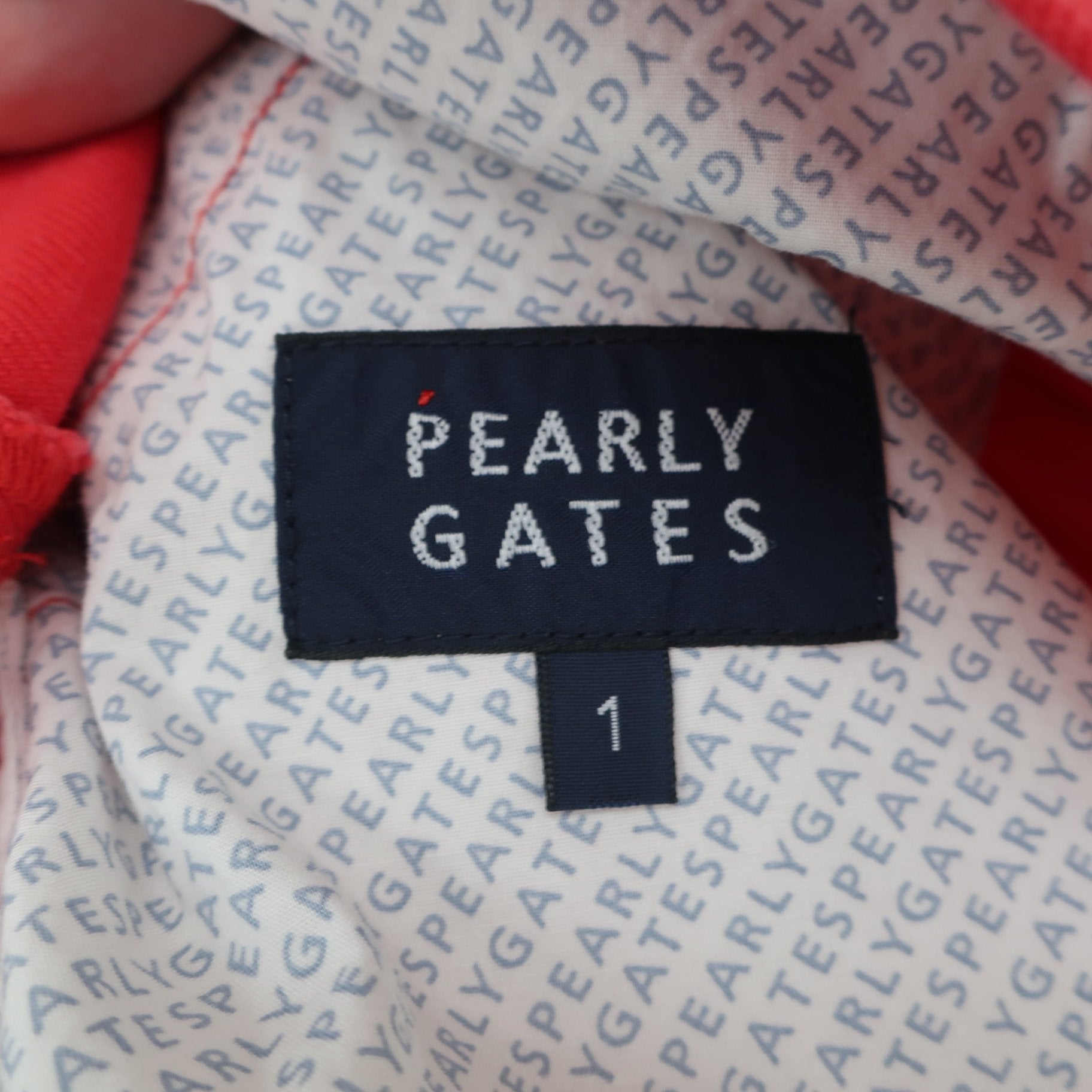 PEARLY GATES(パーリーゲイツ) スカート 赤 レディース 1 055-1234002 A