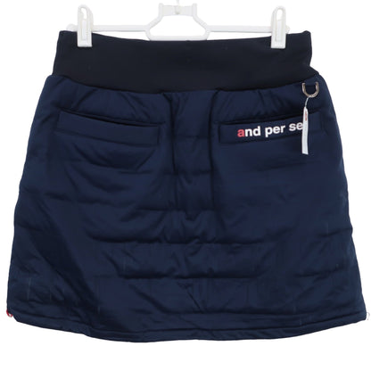 and per se(アンパスィ) スカート ネイビー レディース M AFF4000G3 B
