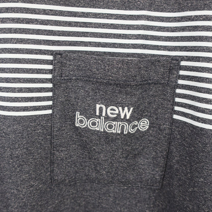 New Balance golf(ニューバランスゴルフ) 半袖モックネックシャツ グレー メンズ 7 012-2166008 A