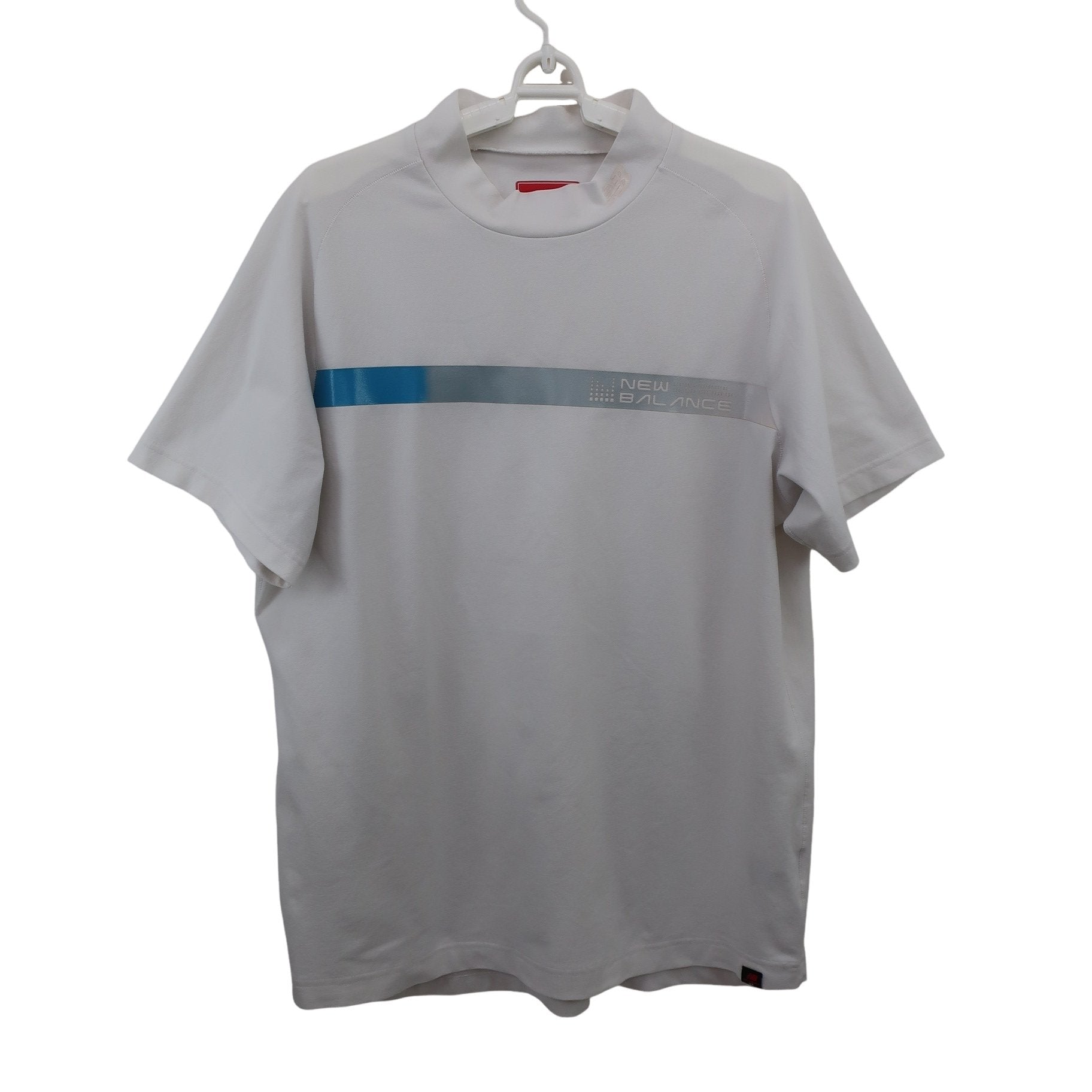 New Balance golf(ニューバランスゴルフ) 半袖モックネックシャツ 白 メンズ 7 012-1166001 A