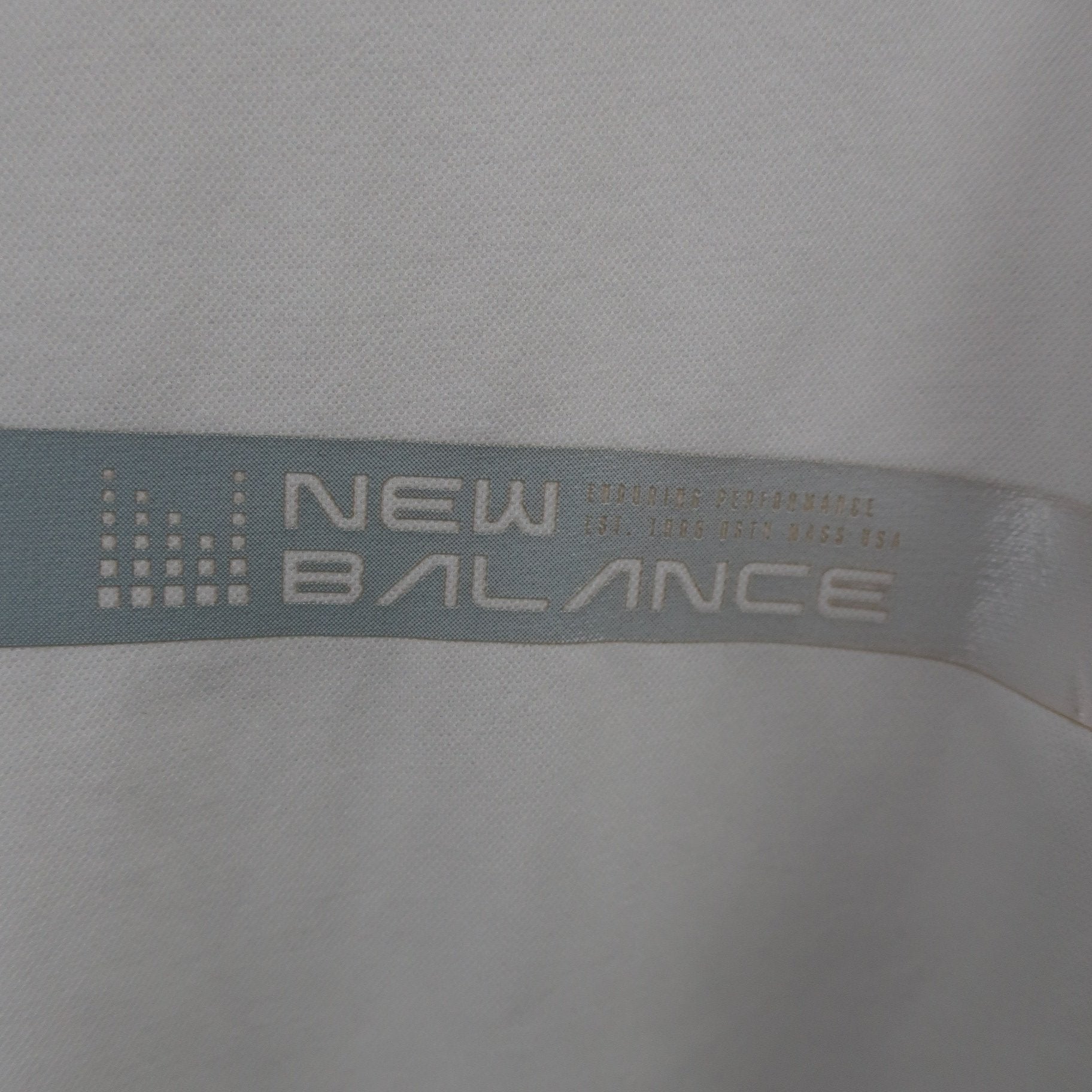 New Balance golf(ニューバランスゴルフ) 半袖モックネックシャツ 白 メンズ 7 012-1166001 A