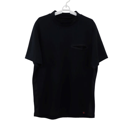 New Balance golf(ニューバランスゴルフ) 半袖モックネックシャツ 黒 メンズ 7 012-0166001 A