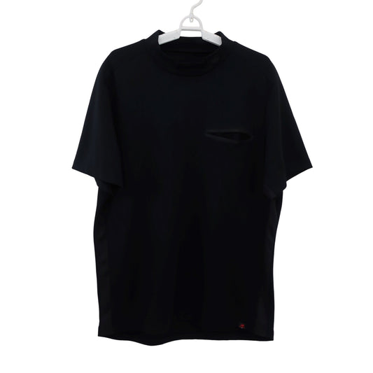 New Balance golf(ニューバランスゴルフ) 半袖モックネックシャツ 黒 メンズ 7 012-0166001 A