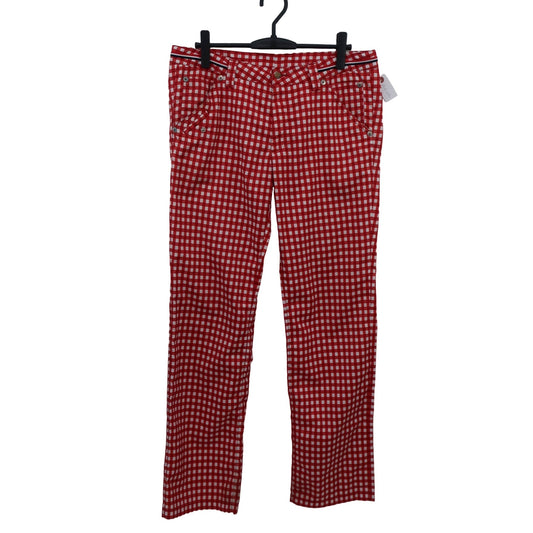 Callaway(キャロウェイ) パンツ 赤白チェック メンズ 3L 241-120593 B