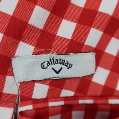 Callaway(キャロウェイ) パンツ 赤白チェック メンズ 3L 241-120593 B