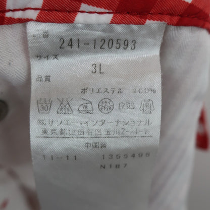 Callaway(キャロウェイ) パンツ 赤白チェック メンズ 3L 241-120593 B