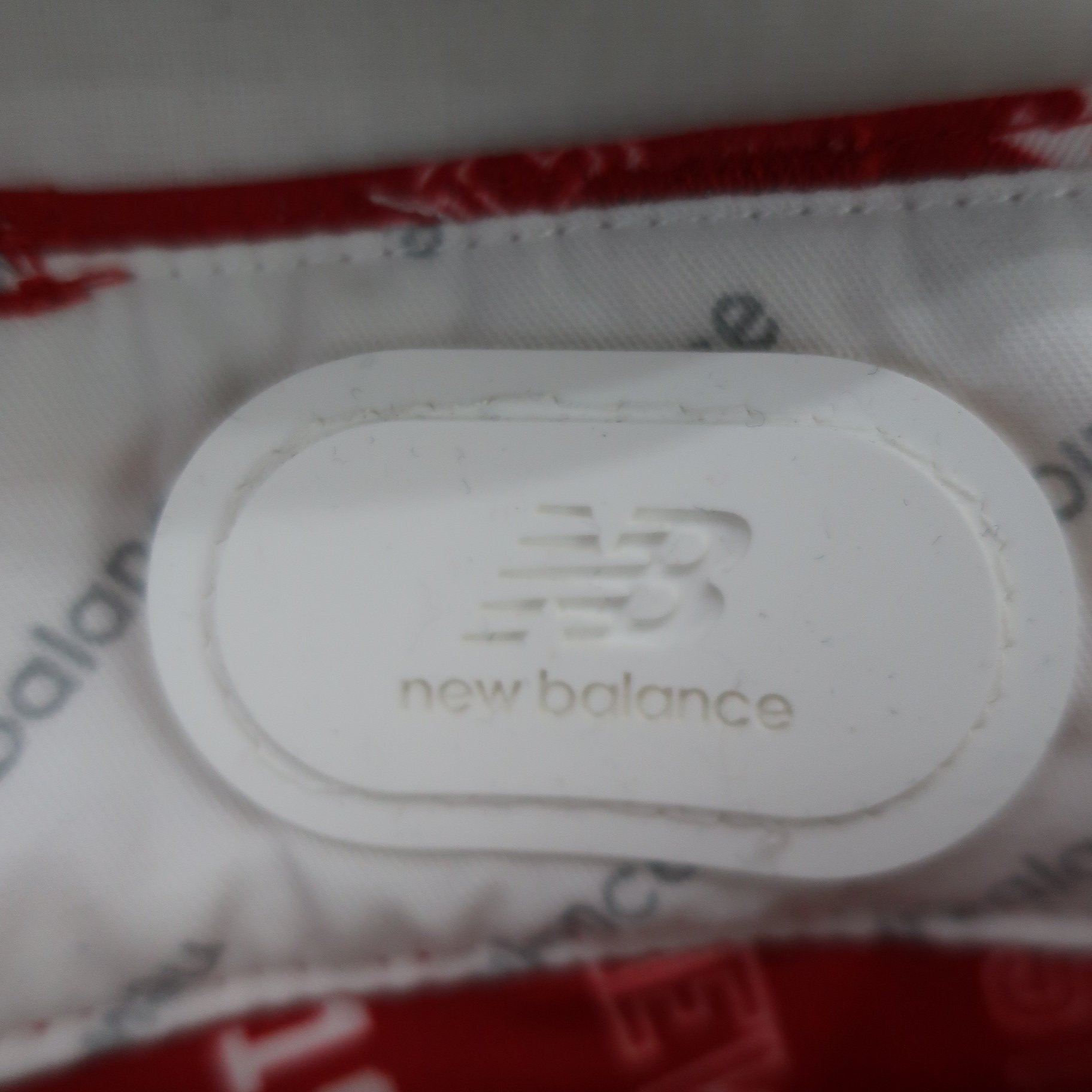 New Balance golf(ニューバランスゴルフ) パンツ 赤白ロゴ文字柄 メンズ 7 012-9131011 B