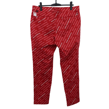 New Balance golf(ニューバランスゴルフ) パンツ 赤白ロゴ文字柄 メンズ 7 012-9131011 B