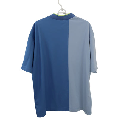 New Balance golf(ニューバランスゴルフ) 半袖モックネックシャツ 水色 メンズ 7 012-4166011 A