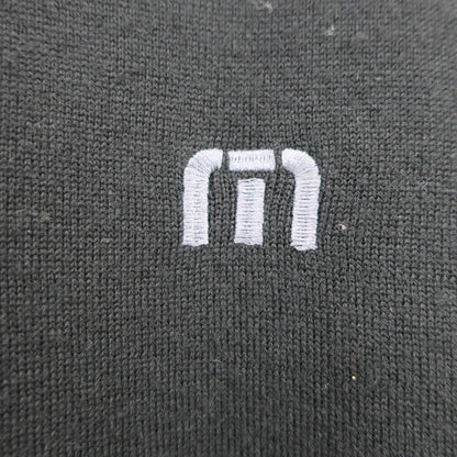 Travis Mathew 薄手セーター 黒グレー メンズ 2XL A