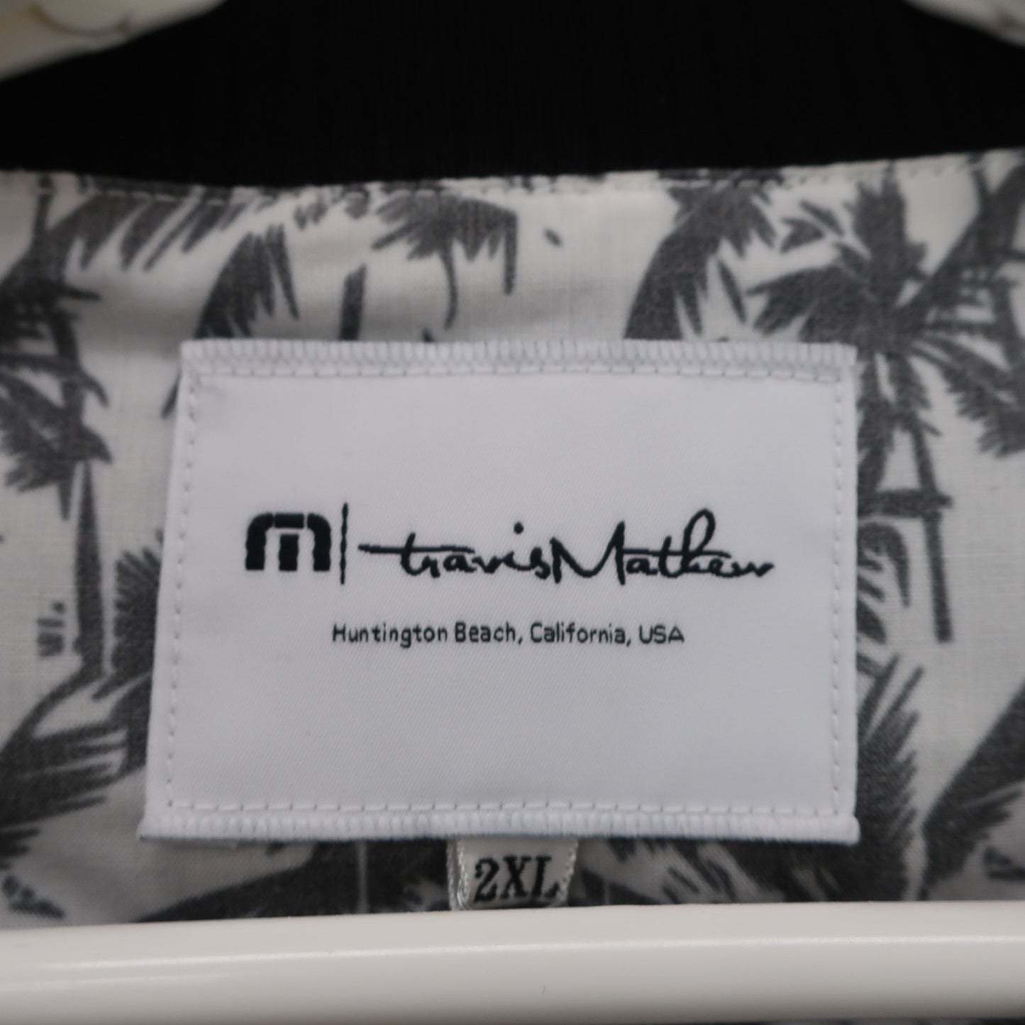 Travis Mathew 薄手セーター 黒グレー メンズ 2XL A