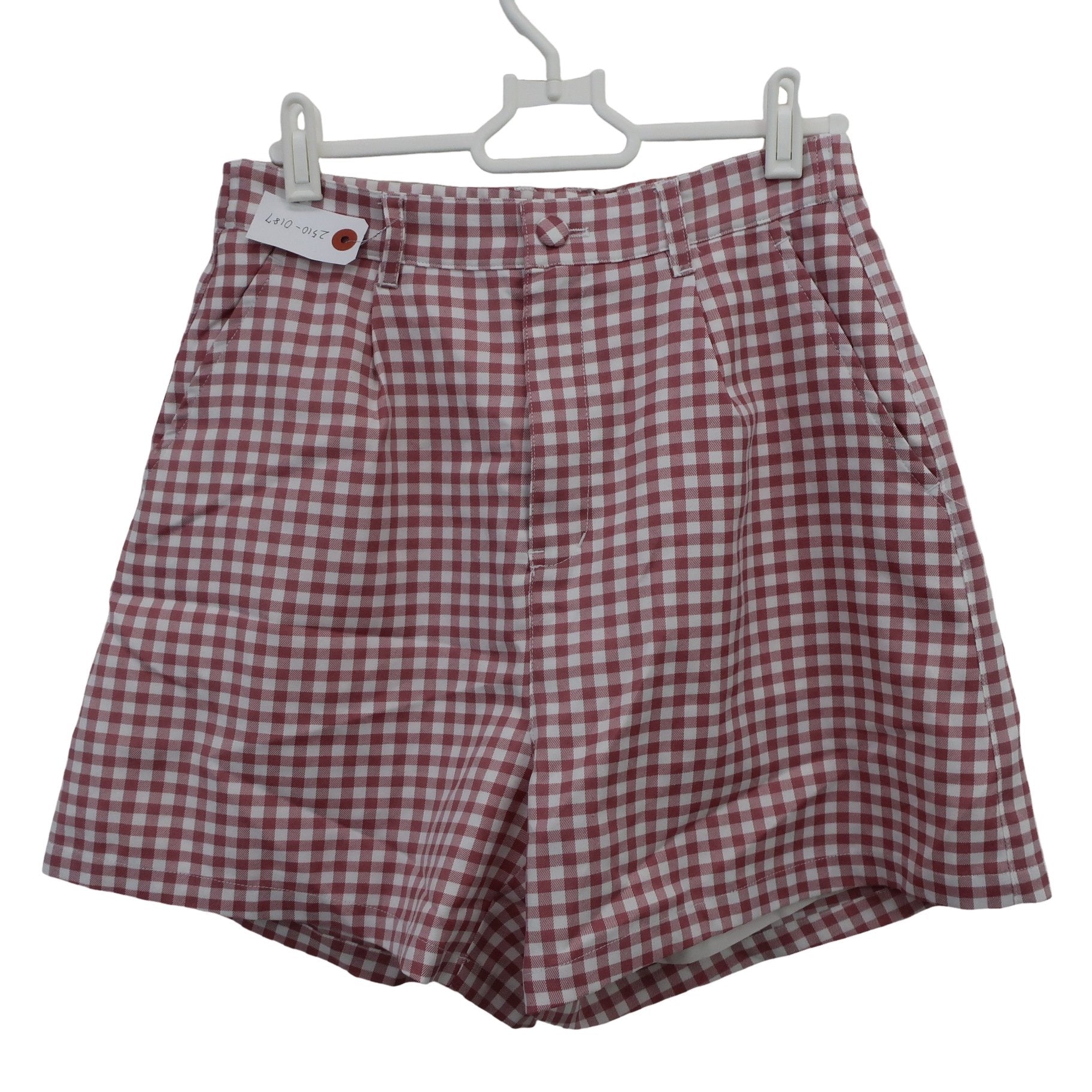 rienda suelta(リエンダスエルタ) ショートパンツ ピンク白チェック レディース M A
