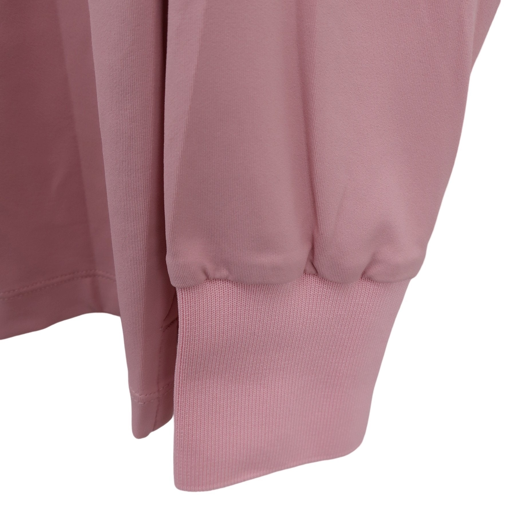 M.U SPORTS(エムユースポーツ) 長袖ポロシャツ ピンク レディース 42 N