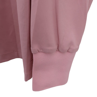 M.U SPORTS(エムユースポーツ) 長袖ポロシャツ ピンク レディース 42 N