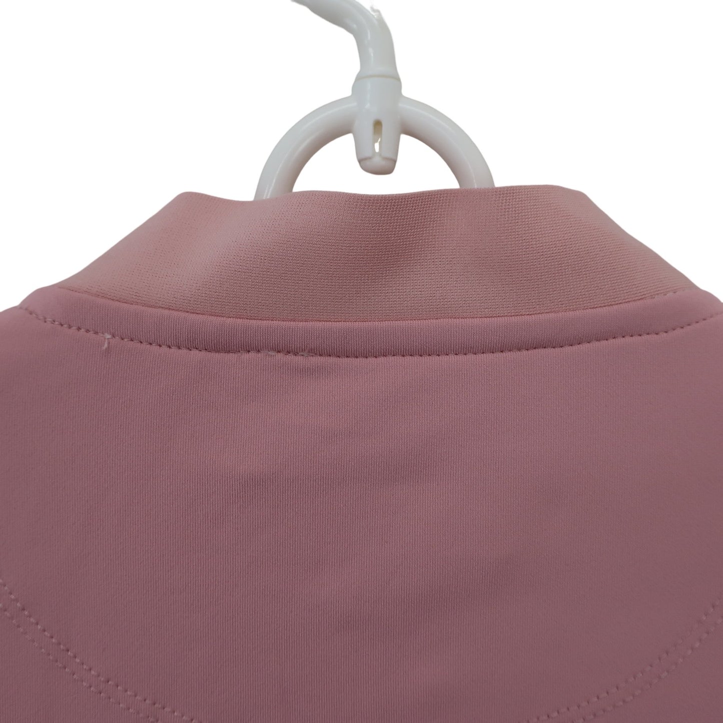 M.U SPORTS(エムユースポーツ) 長袖ポロシャツ ピンク レディース 42 N