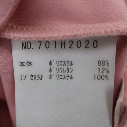 M.U SPORTS(エムユースポーツ) 長袖ポロシャツ ピンク レディース 42 N