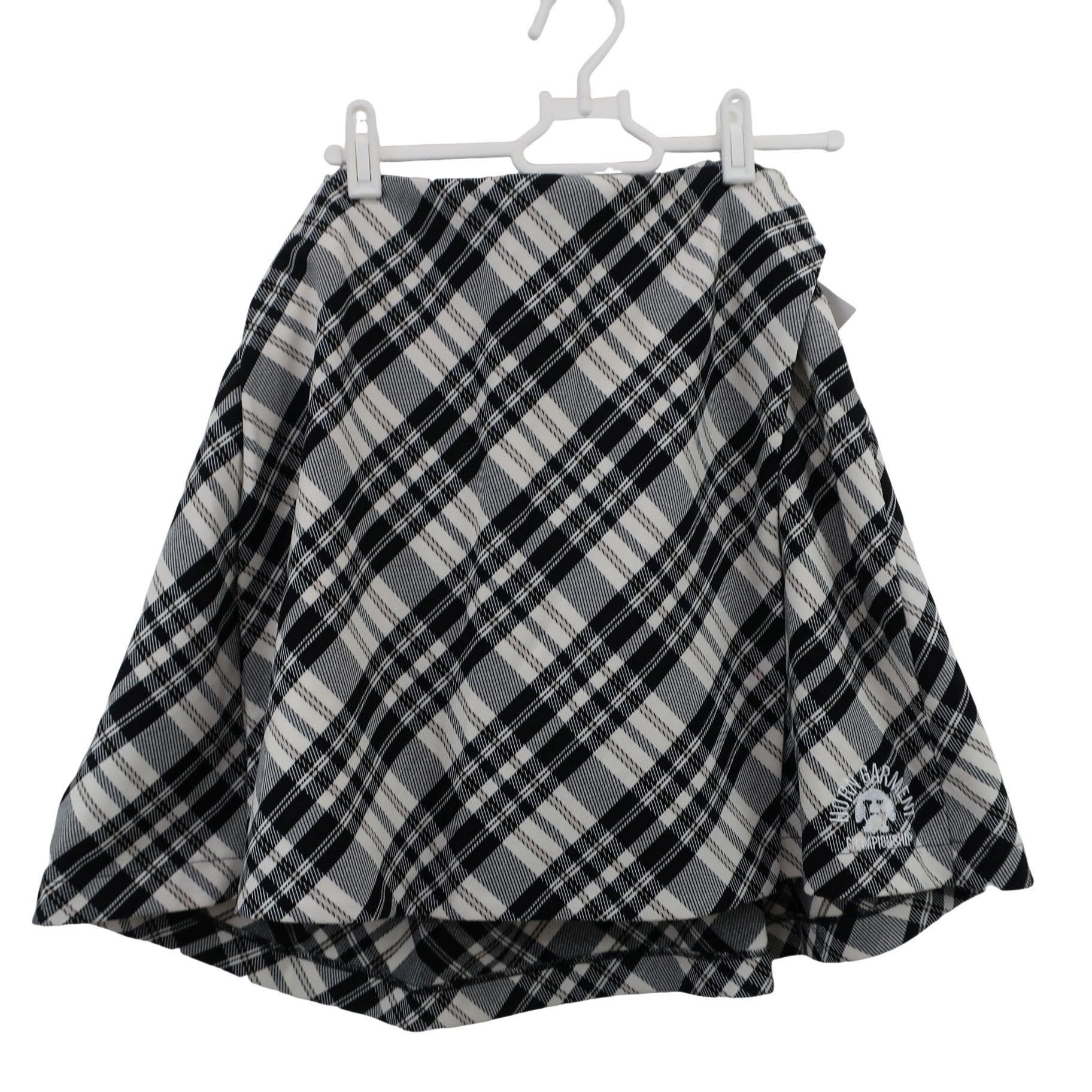 HORN GARMENT スカート 白黒チェック レディース 38 A