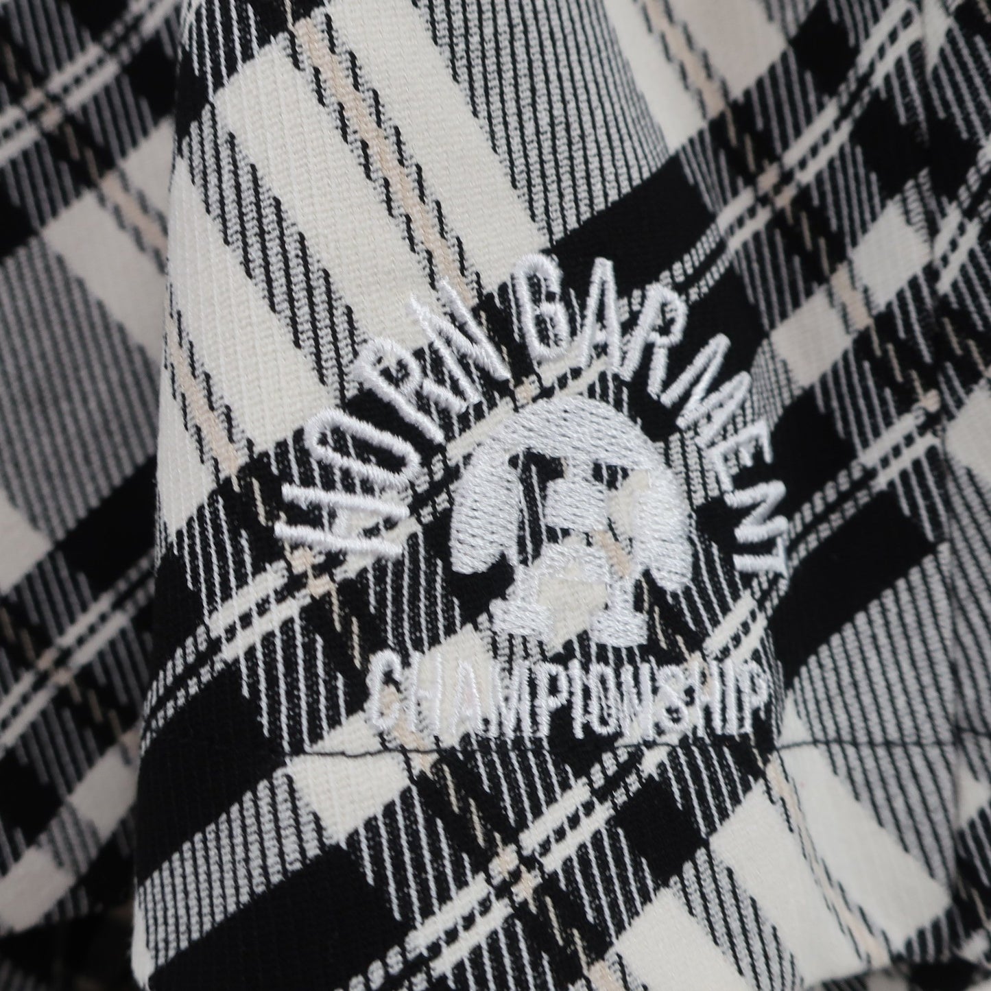 HORN GARMENT スカート 白黒チェック レディース 38 A