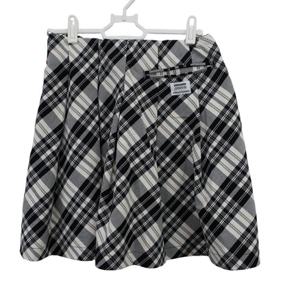 HORN GARMENT スカート 白黒チェック レディース 38 A