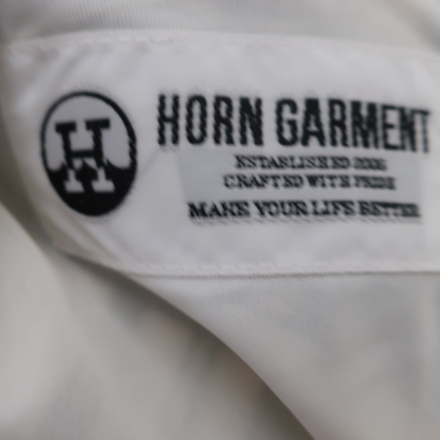 HORN GARMENT スカート 白黒チェック レディース 38 A