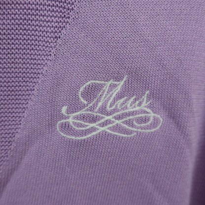 M.U SPORTS(エムユースポーツ) ポロシャツ 紫 レディース 40 A