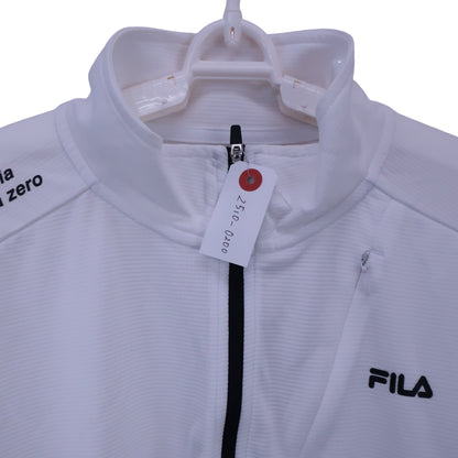 FILA GOLF(フィラゴルフ) ハーフジップシャツ 白 メンズ XL A