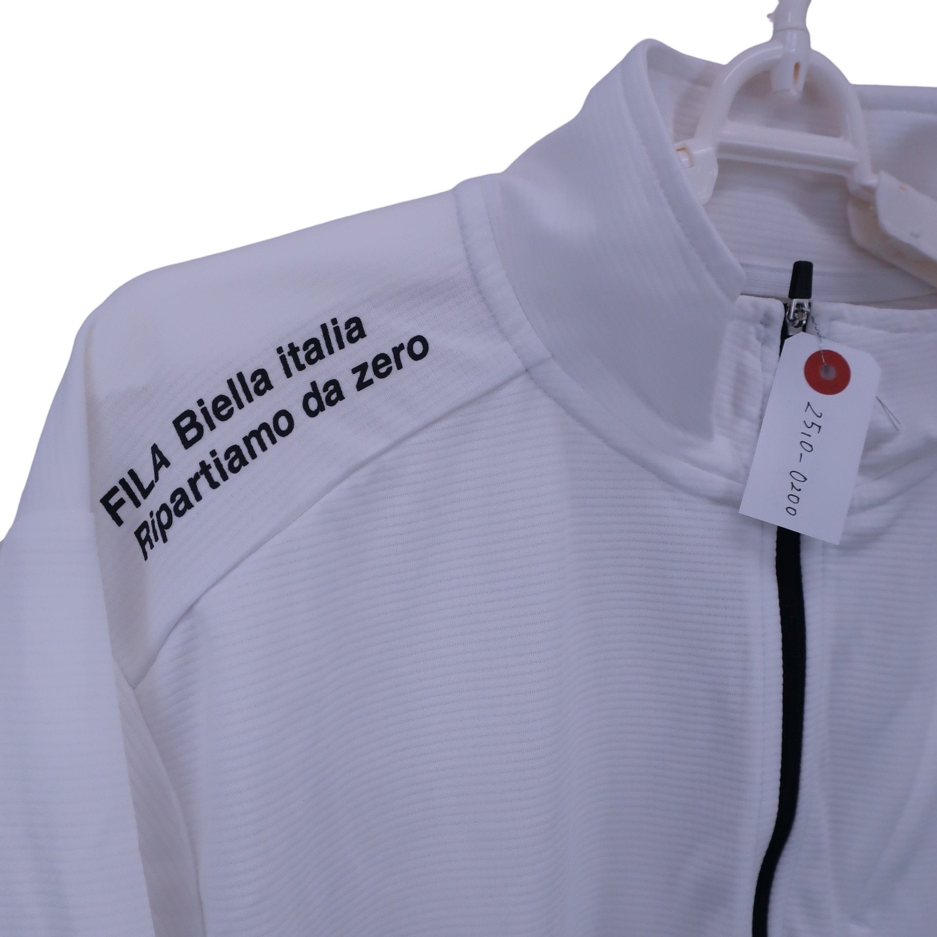 FILA GOLF(フィラゴルフ) ハーフジップシャツ 白 メンズ XL A