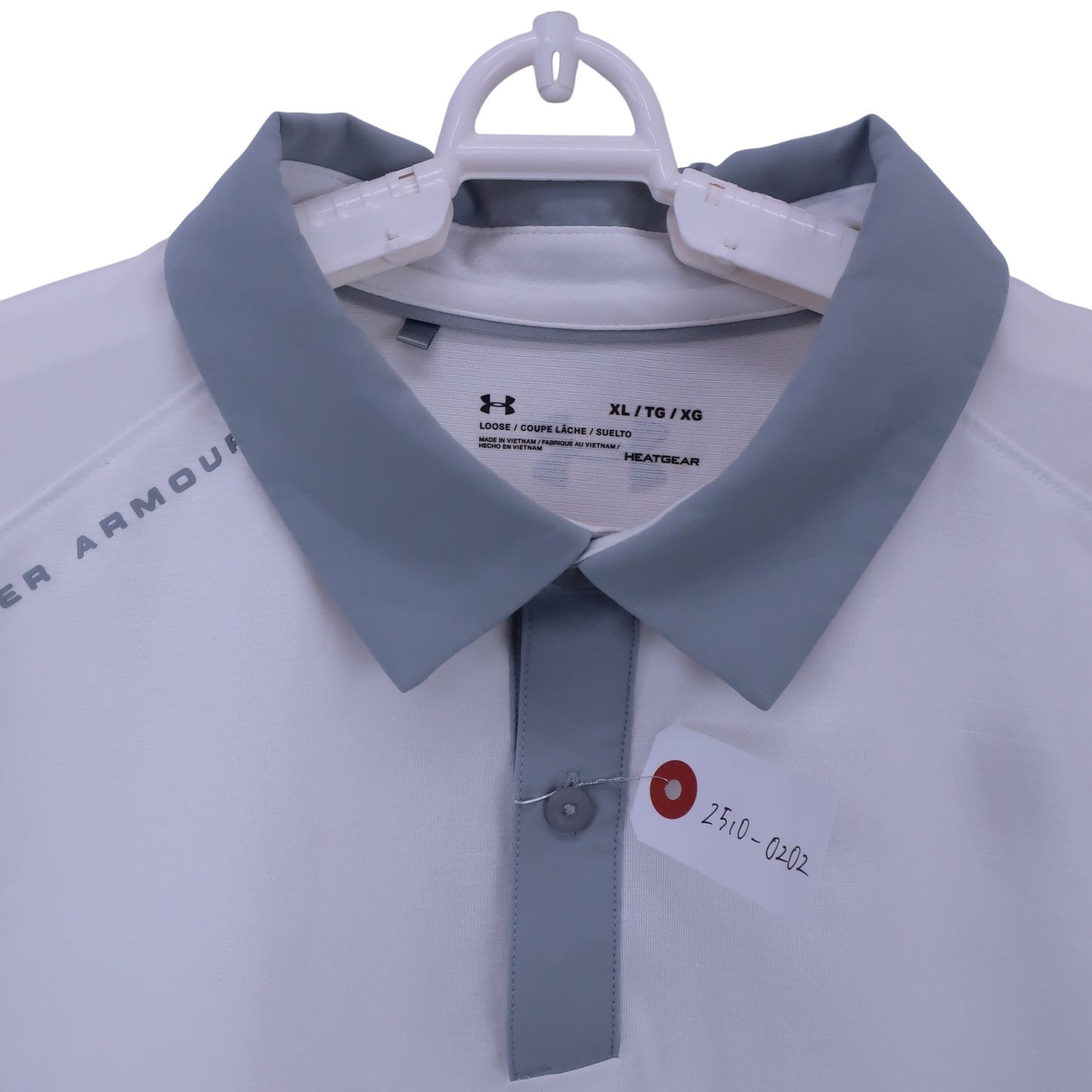 UNDER ARMOUR(アンダーアーマー) ポロシャツ 白 メンズ XL A