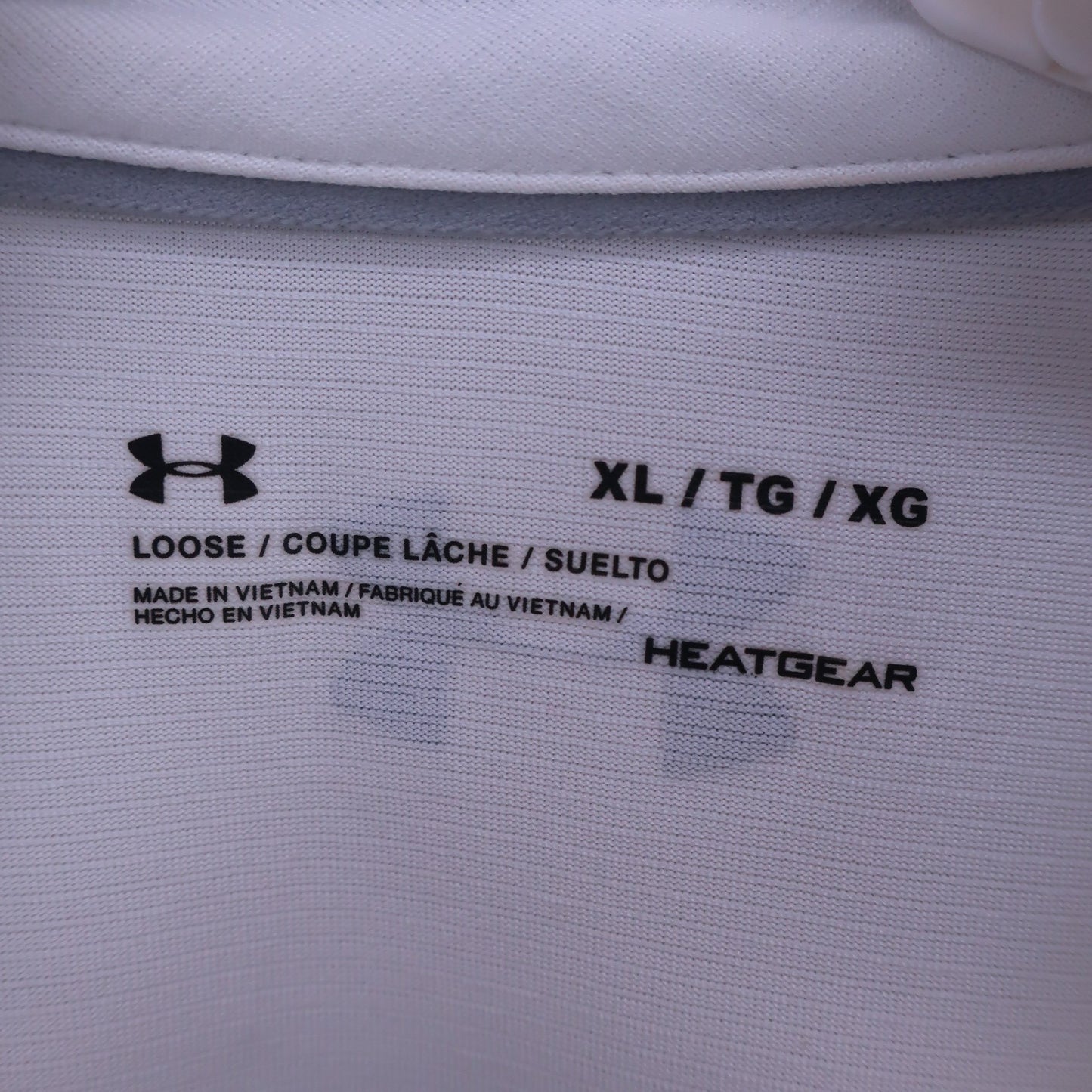 UNDER ARMOUR(アンダーアーマー) ポロシャツ 白 メンズ XL A