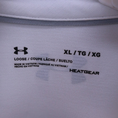 UNDER ARMOUR(アンダーアーマー) ポロシャツ 白 メンズ XL A