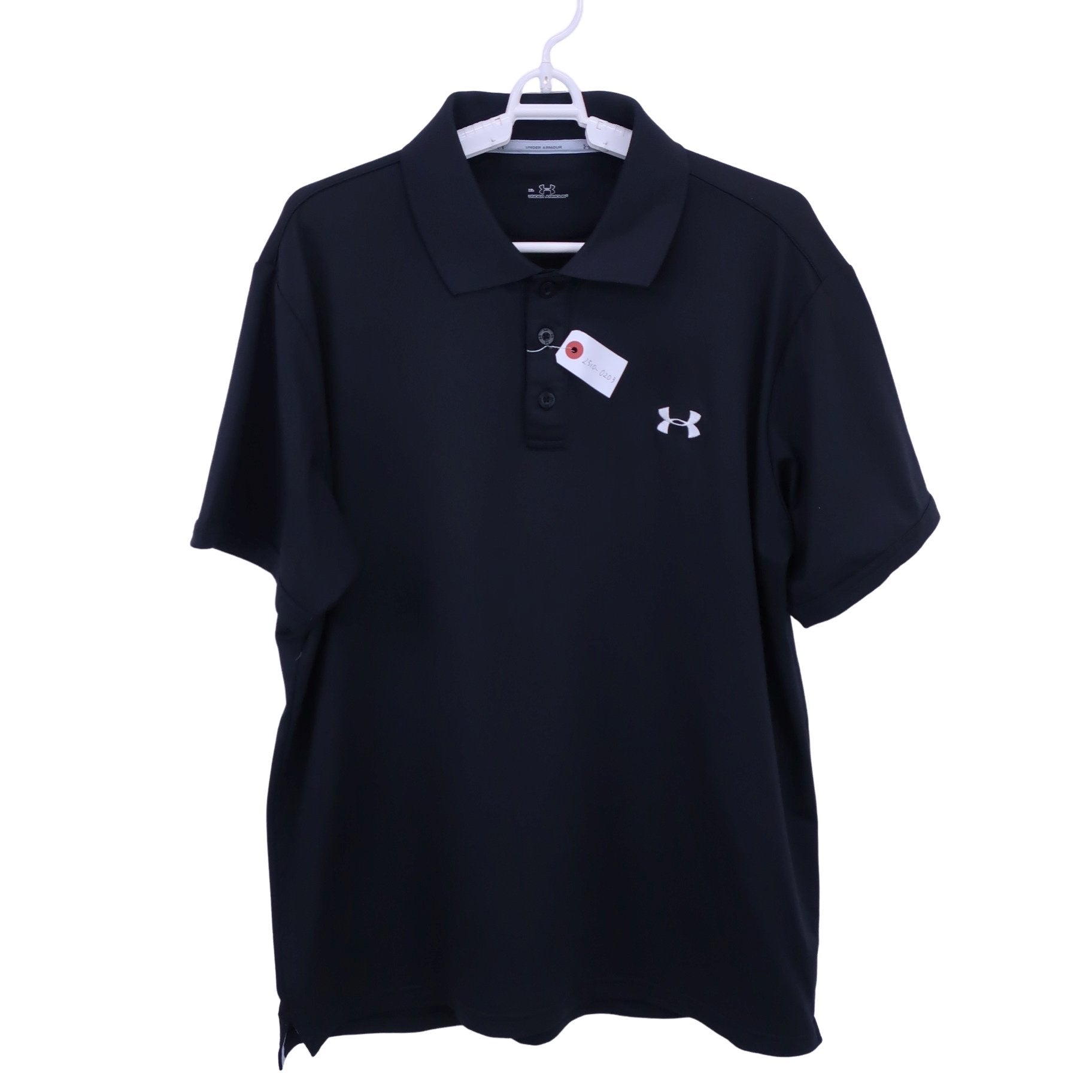 UNDER ARMOUR(アンダーアーマー) ポロシャツ 黒 メンズ XL A
