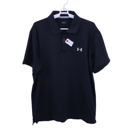 UNDER ARMOUR(アンダーアーマー) ポロシャツ 黒 メンズ XL A