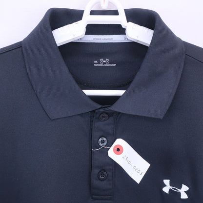 UNDER ARMOUR(アンダーアーマー) ポロシャツ 黒 メンズ XL A