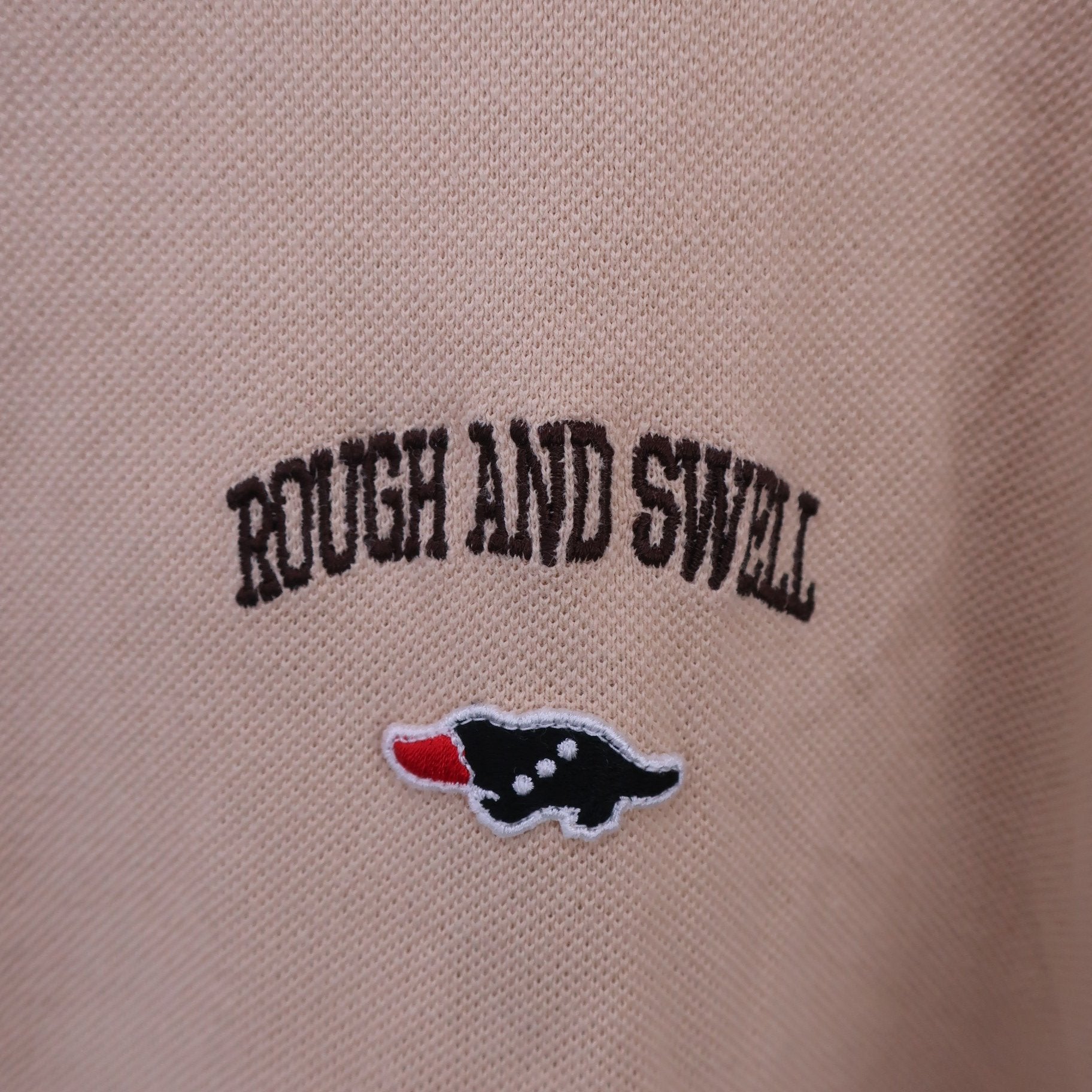 rough&swell(ラフ＆スウェル) ポロシャツ ベージュ メンズ XL A