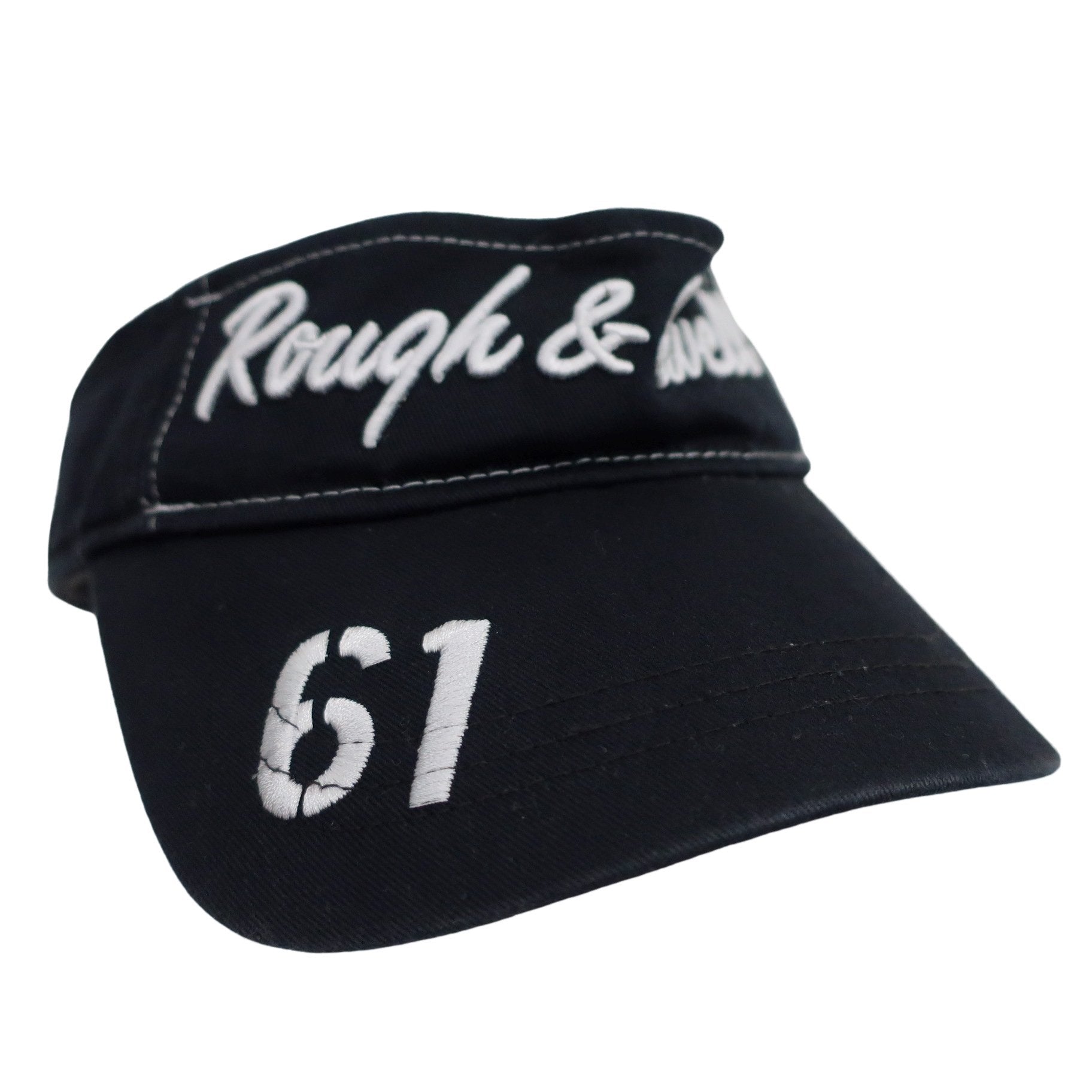 rough&swell(ラフ＆スウェル) サンバイザー 黒 メンズ フリーサイズ B