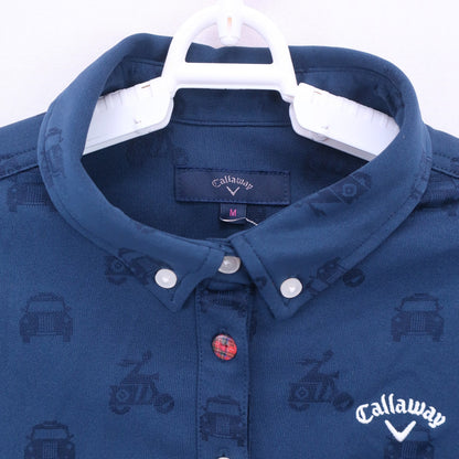 Callaway(キャロウェイ) 長袖ポロシャツ ネイビー レディース M 241-7256800 A