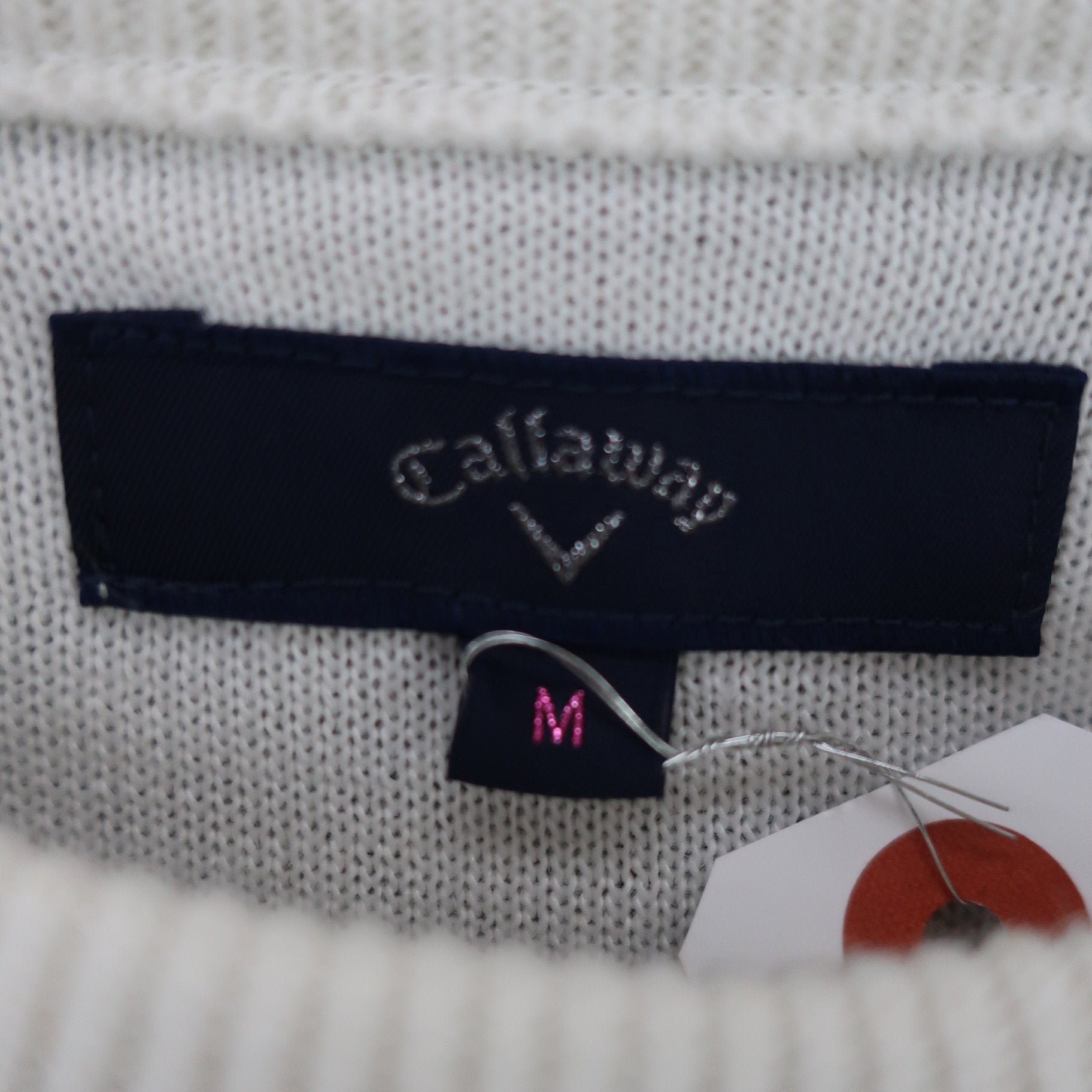 Callaway(キャロウェイ) セーター 白カラフルチェック レディース M 241-7260802 B